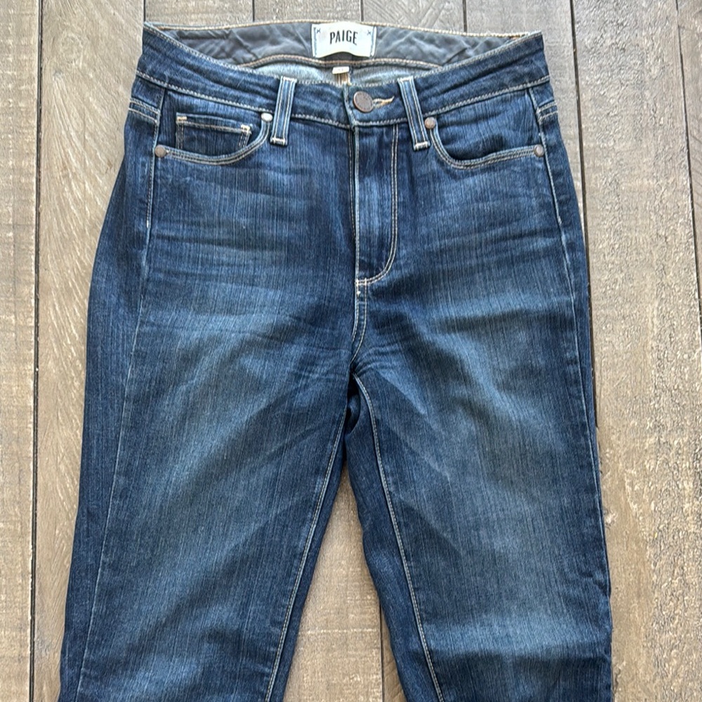 PAIGE Blue Skinny Jeans